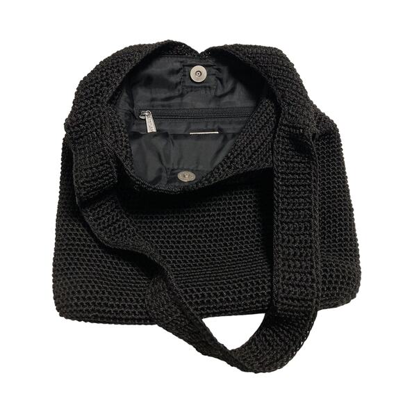 Womens The Sak Handbag Purse Hobo Shoulder Bag Lined Black See Details - Picture 3 of 9